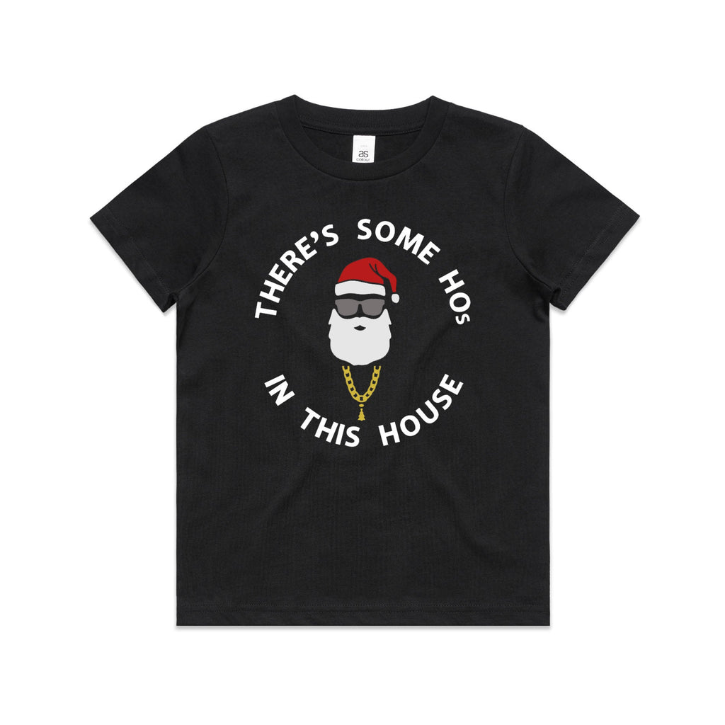 There’s Some Hos In This House Christmas T-shirt Baby/ Kids/ Adults Romper/ T-shirt