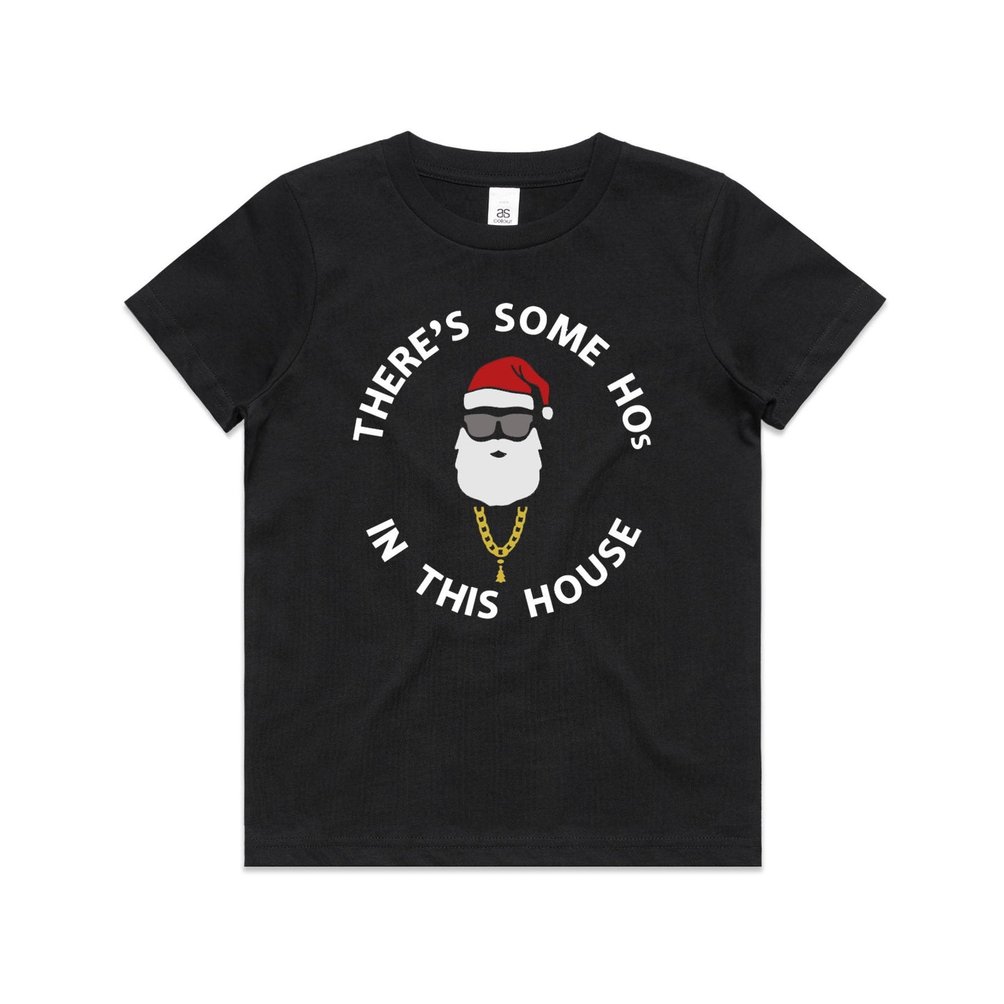 There’s Some Hos In This House Christmas T-shirt Baby/ Kids/ Adults Romper/ T-shirt