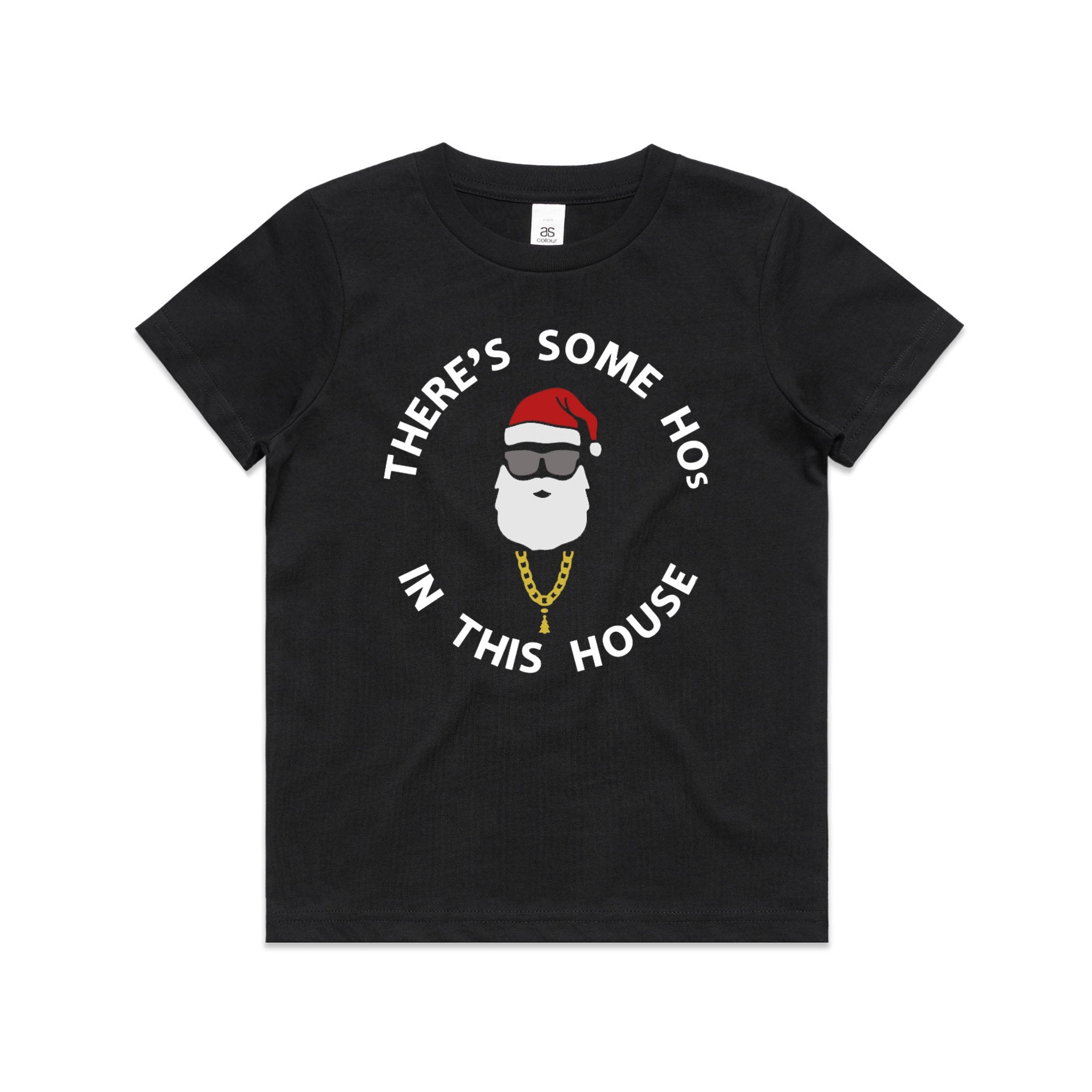 There’s Some Hos In This House Christmas T-shirt Baby/ Kids/ Adults Romper/ T-shirt