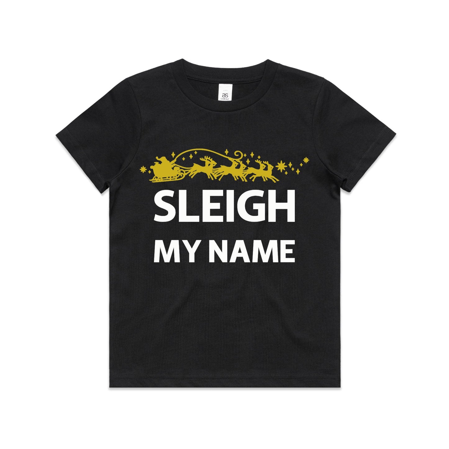 Sleigh My Name Christmas T-shirt Baby/ Kids/ Adults Romper/ T-shirt