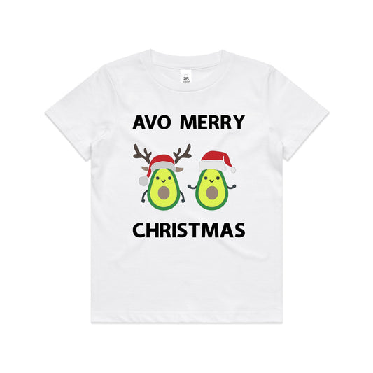 Avo Merry Christmas Adult/ Kid's/ Baby Christmas T-Shirt/ Romper