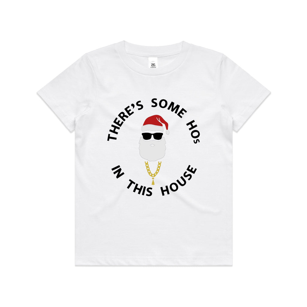 There’s Some Hos In This House Christmas T-shirt Baby/ Kids/ Adults Romper/ T-shirt