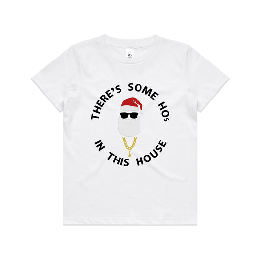 There’s Some Hos In This House Christmas T-shirt Baby/ Kids/ Adults Romper/ T-shirt