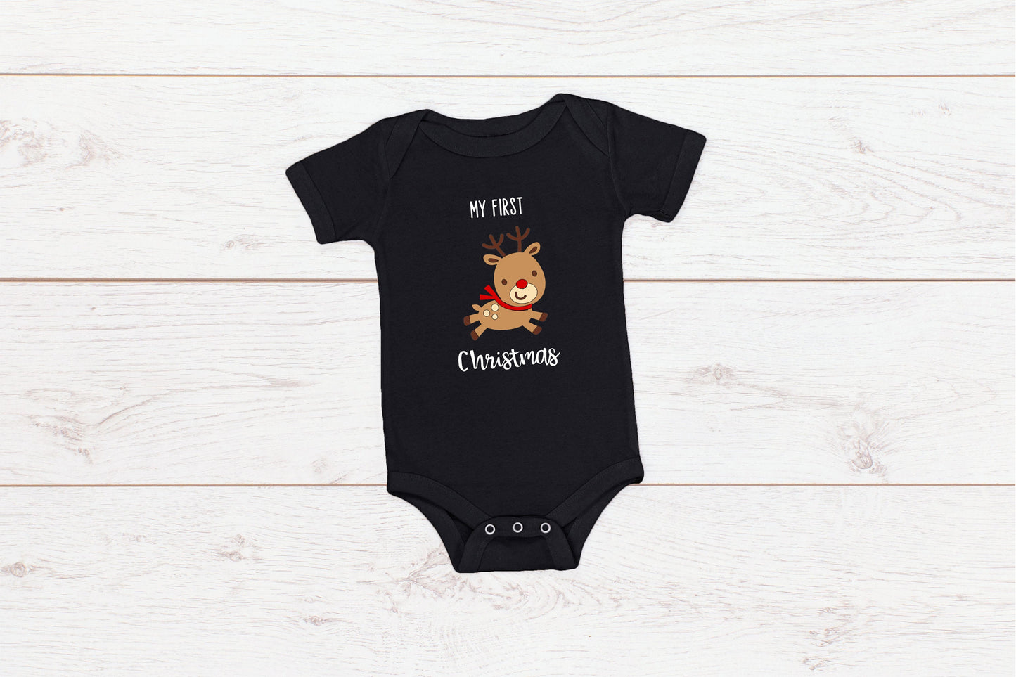 Baby Christmas Romper/ T-Shirt "My First Christmas"
