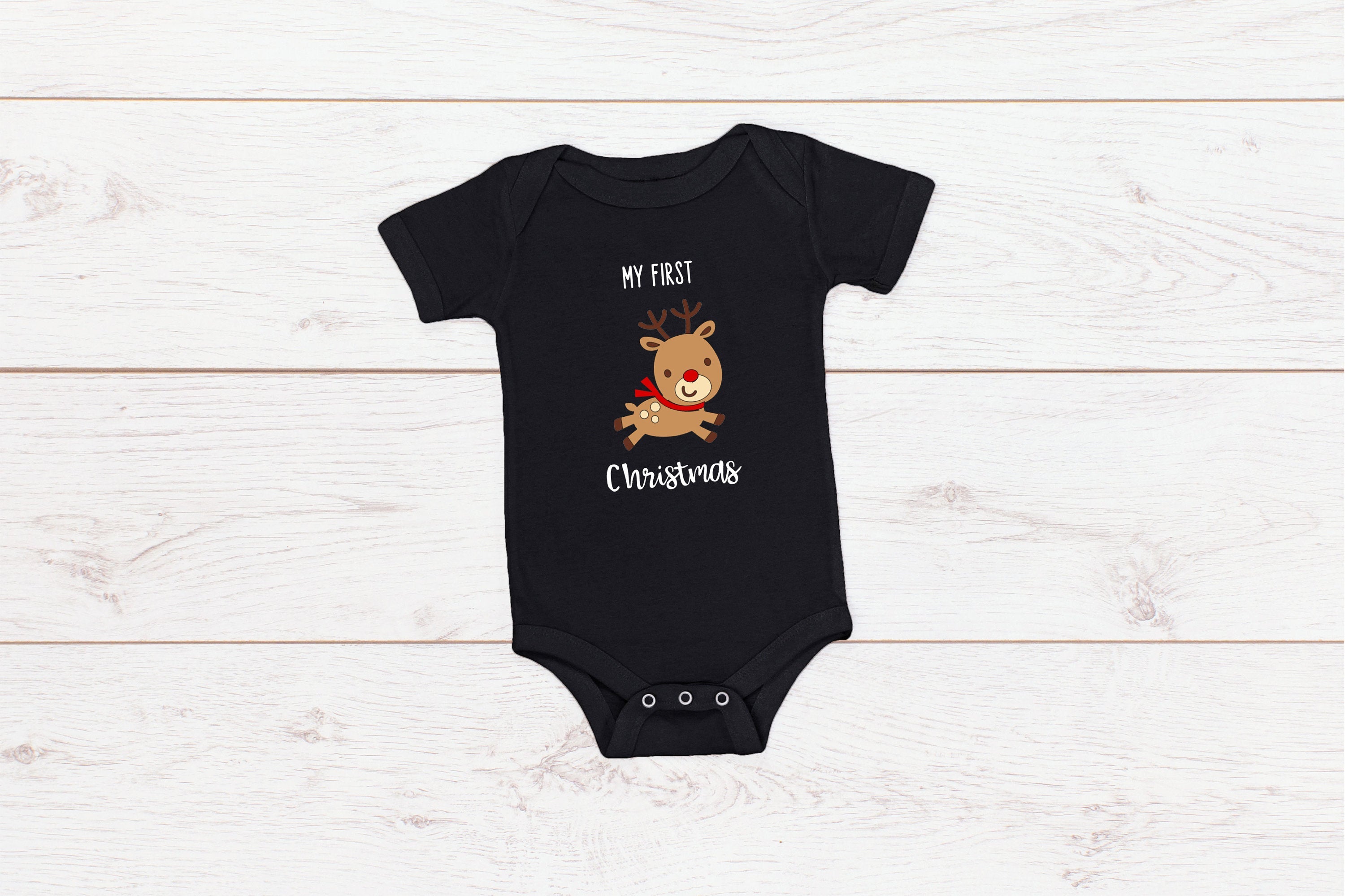 Baby Christmas Romper/ T-Shirt "My First Christmas"