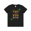Kid's  "Two At The Zoo" 2nd Birthday T-Shirt
