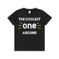 Baby First Birthday Romper/ T-Shirt "The Coolest One Around"