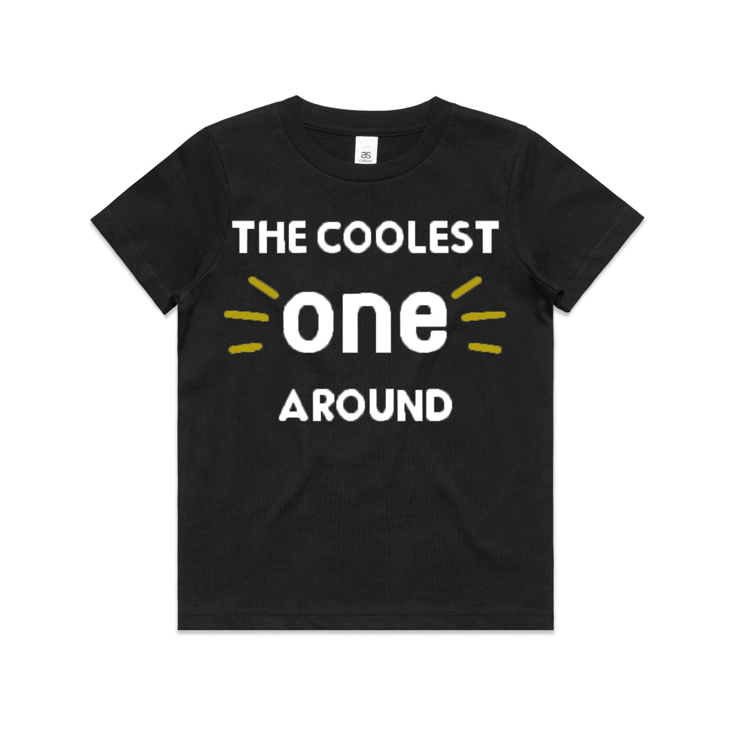 Baby First Birthday Romper/ T-Shirt "The Coolest One Around"