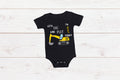 Baby Birthday Romper/ Kid's  T-Shirt "Let's Dig and Play I'm (insert age) Today"