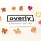 Aussie Toast Mirror Finish Acrylic Stud Earrings
