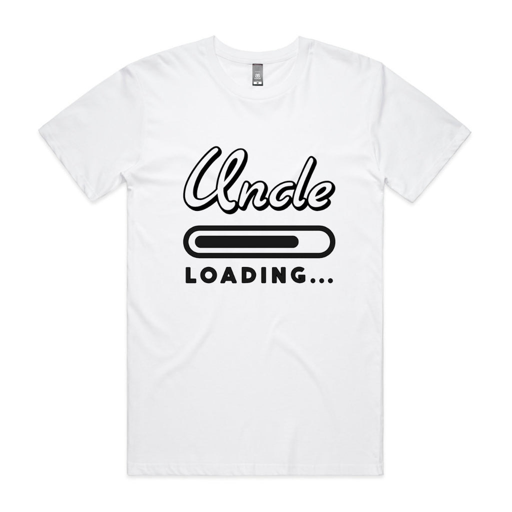 Pregnancy Announcement T-Shirt "Insert Person" Loading Uncle | Aunty | Grandma | Grandpa etc