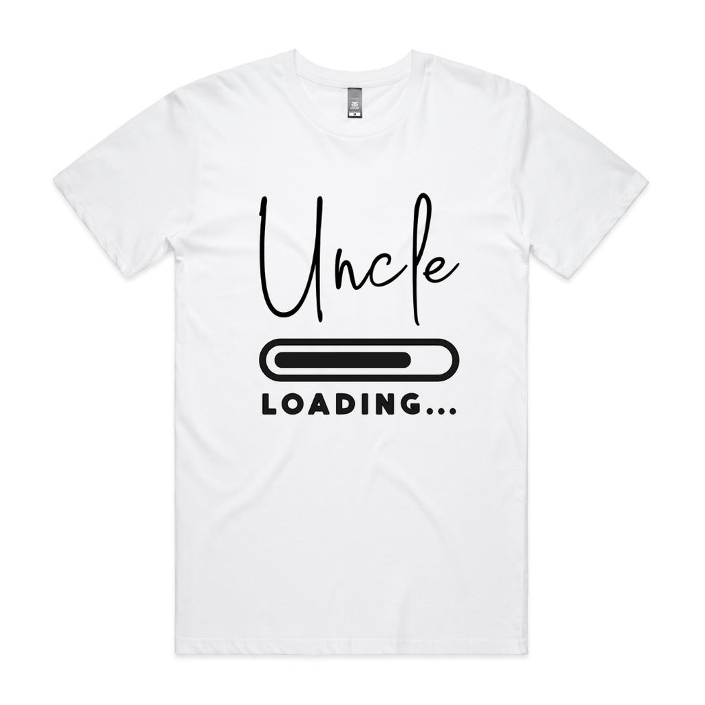 Pregnancy Announcement T-Shirt "Insert Person" Loading Uncle | Aunty | Grandma | Grandpa etc