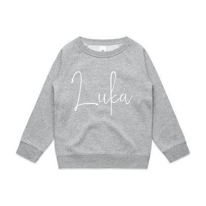 Children’s Signature Name Sweatshirt