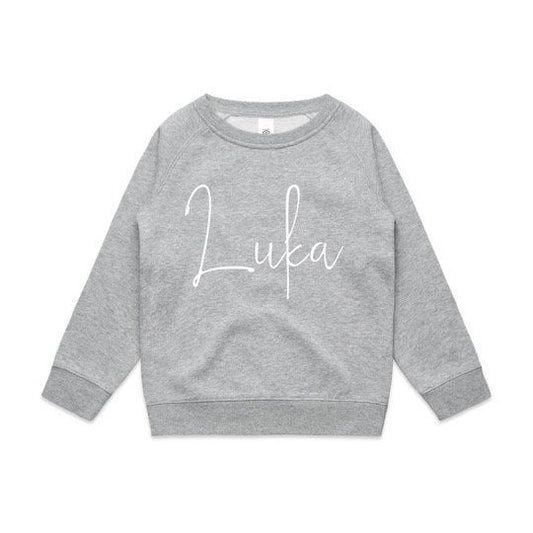Children’s Signature Name Sweatshirt