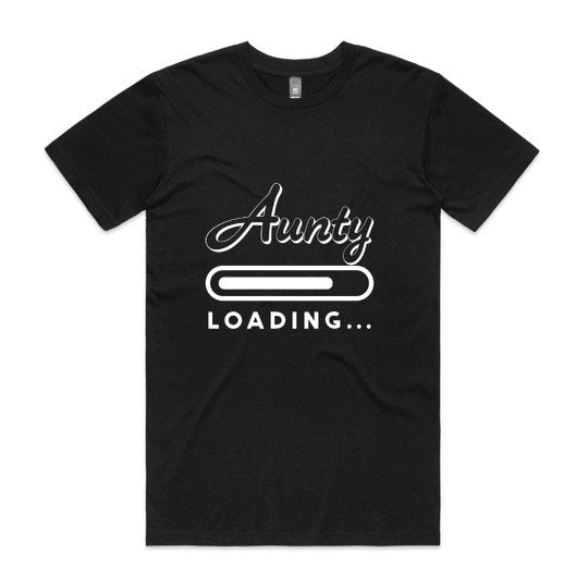 Pregnancy Announcement T-Shirt "Insert Person" Loading Uncle | Aunty | Grandma | Grandpa etc
