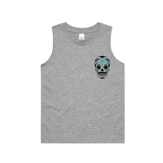 Sugar Skull Children's Tank Singlet