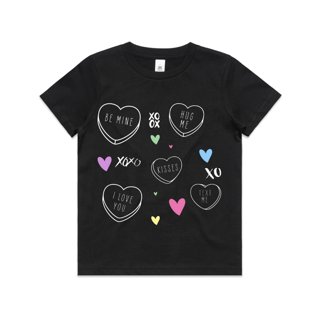 Valentine’s Day Candy Hearts Adult | Toddler | Baby T-Shirt/ Romper