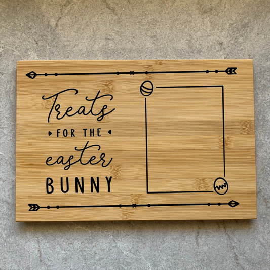 Treats for the Easter Bunny Easter Board